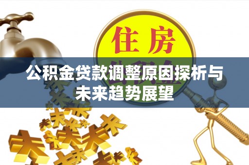 丰泽公积金贷款调整原因探析与未来趋势展望