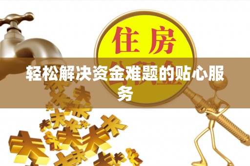 丰泽轻松解决资金难题的贴心服务