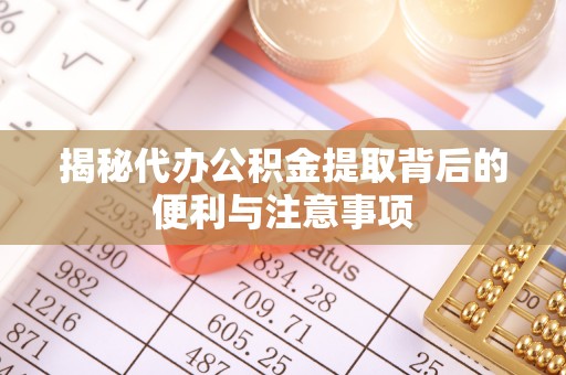 丰泽揭秘代办公积金提取背后的便利与注意事项