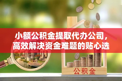 丰泽小额公积金提取代办公司，高效解决资金难题的贴心选择