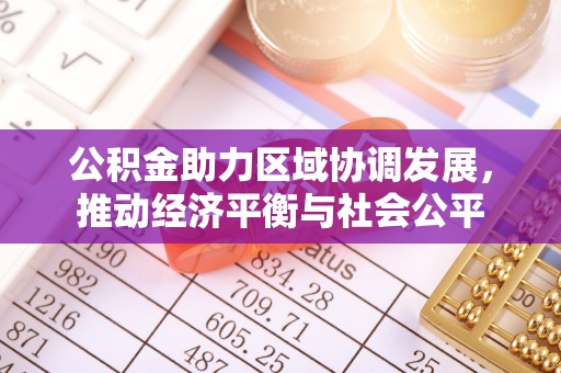 丰泽公积金助力区域协调发展，推动经济平衡与社会公平