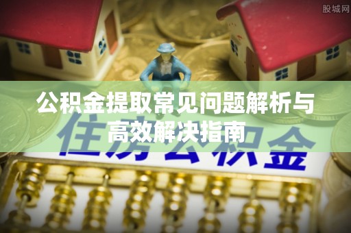 丰泽公积金提取常见问题解析与高效解决指南