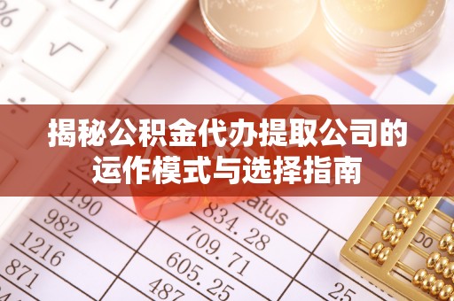 丰泽揭秘公积金代办提取公司的运作模式与选择指南