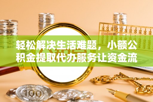 丰泽轻松解决生活难题，小额公积金提取代办服务让资金流动更便捷