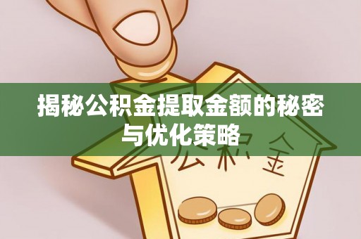 丰泽揭秘公积金提取金额的秘密与优化策略
