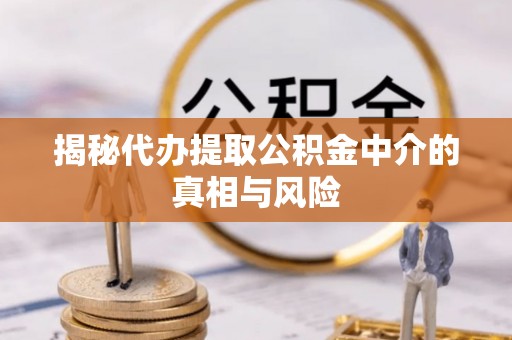 丰泽揭秘代办提取公积金中介的真相与风险