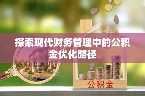 丰泽探索现代财务管理中的公积金优化路径