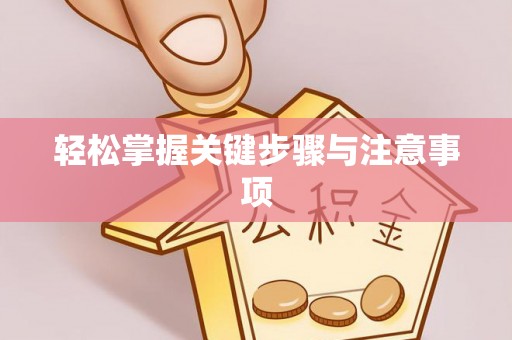 丰泽轻松掌握关键步骤与注意事项