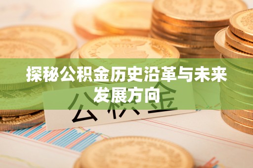 丰泽探秘公积金历史沿革与未来发展方向