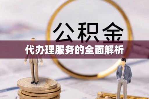 丰泽代办理服务的全面解析