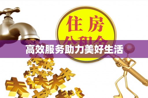 丰泽高效服务助力美好生活