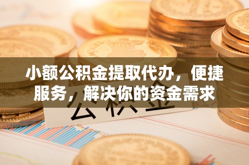 丰泽小额公积金提取代办，便捷服务，解决你的资金需求