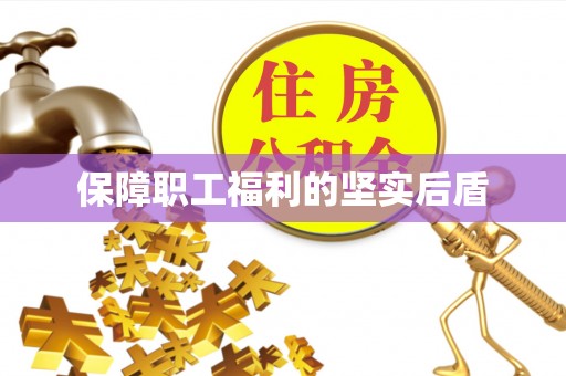 丰泽保障职工福利的坚实后盾