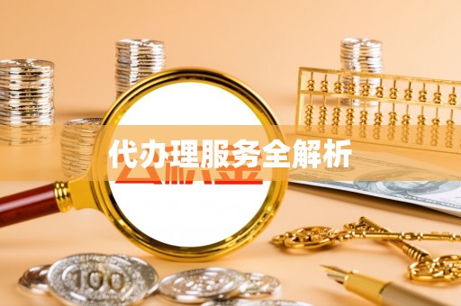 丰泽代办理服务全解析