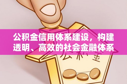 丰泽公积金信用体系建设，构建透明、高效的社会金融体系